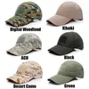 Regulowany baseba czapki taktyczne Summer Sunsn Hat Camouflage armia polowa