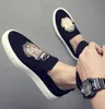 Shoes and Men's Spring Autumn A Foot Gold Embroidery Fashion Casual Shoe New Board Shos Zapatos Hombre 38-45 A15 8370 15