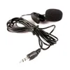 Złącza Marsnaska Przenośny 3.5mm Mini Mini Słuchawki Mikrofon Lapel Lavalier Clip Microphone do prowadzenia konferencji wykładowej