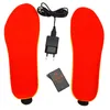 Sports Socks 1800mAh Wireless Remote Heated Insoles Foot Warming Pad Feet Warmer Sock Mat Winter Outdoor Heating Shoe