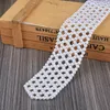 Children pearl Tie Jewelry Holiday party Birthday gift show Hand-woven tie with clothing accessories