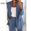 Damespakken Blazers Pendelen Herfst Elegante kantoorblazer Vrouwen Zwarte jas Vrouwelijke oversized tailleur femme Vintage jas 5XL