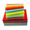 2021 DIY Polyester Felt tyg Nonwoven ark för hantverksarbete 49 färger att välja mellan - 300x300x1mm 49pcs / parti