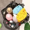 Storage Bags Multipocket Mesh Shower Caddy Tote Bag Hanging Portable Toiletry For Men And Women College Dorm Essentials Quick8736498