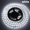 LED Strip Lights 5050 SMD Varm vit röd grön blå RGB 5M Roll 300 LED-lampor Icke-vattentät DC12V 60LEDS / M Flexibel RGBW Heminredning Party Atmosfärslampa