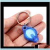Event Festive Party Supplies Home GardenParty Favor Torch Key Chain Ring Keyring White Lights, UV Lights, BBS, Ton II Pon 2 Micro Light LED