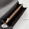 럭셔리 스플 라이스 컬러 가죽 여성의 지갑 카드 지갑 가방 상자 2 크기 71237G 제품
