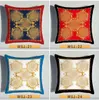 Luxury double-sided printing pillow case cushion cover comfortable soft napping material fabric size 45 * 45cm for home decoration and famil