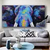 Moderne Photos Animal Art Décoration Éléphant Peintures Impression Sur Toile Salon Chambre D'enfant Quadros Grande Taille Décor À La Maison Sans Cadre