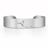 Parrot Stainless Steel Brushed Cuff 15mm Width Bangle 4 Colors Bracelet Jewelry Gifts Adjustable Size For Man And Women