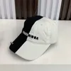 Mens Classic Baseball Caps Shape Embroidery Letter 50/50 CAP IN BLACK/WHITE Designer Fitted Hat Women Fashion Hats Cotton Adjustable Hers_bags