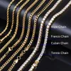 TOPGRILLZ Iced Out Bling Lightning Pendants With Tennis Chain Copper Material AAA Cubic Zircon Men's Hip Hop Jewelry Gift 210721