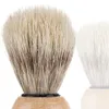 Nylon Material Woody Beard Brush Bristles Shave Tool Man Male Shaving Brushes Shower Room Accessories Clean Home