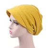 Cappello da ciclismo Esplosione creativa Moda femminile Musulmano Stretch Foulard Casual Pile Ciclismo 5 colori Caps Maschere