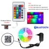 LED Controller Bluetooth Remote Control For 12V 5050 2835 Strips Light Ribbon Night Infrared 24Key Convert