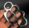 Vikt Om 154g Zinc Alloy Tjock Stål Brass Knuckle Dusters Självförsvar Personlig säkerhet Kvinnors och Mäns Självförsvarsverktyg