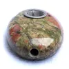 Naturale Hualv Stone Oval Pipe Simple Fashion Portasigarette Play Vendite dirette dei produttori