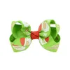 Neonate Fiocco Forcine Barrettes Natale Fiocchi di nastro in grosgrain CON clip Fiocco di neve Bambina per bambini Girandola Fermagli per capelli Accessori per capelli di Natale YL756