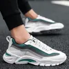 Groothandel Top Kwaliteit Loopschoenen Mannen Vrouwen Sport Ademend Wit Zwart Outdoor Mode Papa Schoen Sneakers MAAT 39-44 WY14-F119