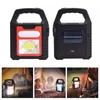 Draagbare lantaarn 3 in 1 Solar USB Opladen Oplaadbare COB LED Camping Lamp Licht Waterdichte Noodlamplamp