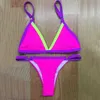 Sexy Tanga Micro Biquinis Mulheres Swimsuits Sólida Push Up Swimwear Feminino Biquíni Jogo Brasil Brasil Bathing Terno 210625