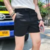 Summer Casual Solid Men's Shorts Mens Beach Wear Cotton Slim Fit Male Homm Clothing Short Pant