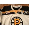 24S 374040tage Providence Bruins Maglie indossate dal gioco 8 Chris Breen 2 Alex Grant 49 Maglia da hockey Frank Vatrano 2015-16 Personalizza qualsiasi numero e nome