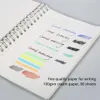 A5 A6 Spiral book coil Notebook To-Do Lined DOT Blank Grid Paper Journal Diary Sketchbook For School Supplies Stationery Store 210611