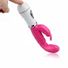 G-spot podwójny wibrator Dildo królik wodoodporny masażer pochwy dla dorosłych zabawki erotyczne dla kobiet masturbacja