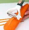 Multifunktionellt kreativt köksverktyg 3 i 1 grönsaksfruktpotatis morotskalare Grater Cutter Slicer Bottle Opener Melon Gadget