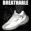 2021 Running Shoes Thick-soled luminous men white black summer Korean fashion casual shoe large size breathable sneakers run-shoe #A00014