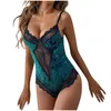 Costumi da bagno da donna Set da donna in pizzo Velluto Intimo in pizzo Intimo Teddy Body Tuta Indumenti da notte Flanella Sous Vetement Femme Ropa De Mujer