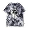 Men's T-Shirts Anime Printed Tshirt Harajuku Berserk Guts Friends Clothes Streetwear Unisex Funny Fashion Tiedye Hip Hop Top Tees