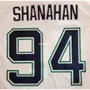 Benutzerdefinierte Brendan Shanahan Großhandel Vintage Hartford Whalers CCM Günstige Hockey Jersey Weiß Herren Retro Trikots