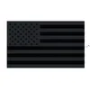 NEW3x5Fts 90x150cm United States Stars Stripes Black America flag for decoration ZZE8358