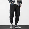 Mode Streetwear Men Jeans Högkvalitativ lös passform Retro Vintage Designer Denim Cargo Pants Hip Hop Joggers Wide Ben Brousers