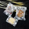 500pcs schöne Plastikbeutel Heat Seal Geschenkverpackungstaschen für Cookie Candy Tea227d4078777