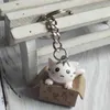 Keychains Kitty key ring creative small gift activity