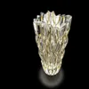 Goud geschilderd kristal glas bloem vaas luxe amerikaanse creatieve moderne thuis woonkamer hotel 3D decoratie ornamenten grote vaas