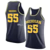 Nikivip Michigan Wolverines College #10 Derrick Walton Jr. Basketball Jerseys #22 Duncan Robinson #55 Eli Brooks Mens Stitched Custom Number Name