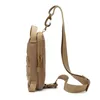 Esportes ao ar livre Caminhadas Sling Bag Ombro Pack Camuflagem Tactical Molle Bag No11-120