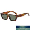 Soei Moda Mały prostokąt Jelly Gray Okulary Kobiety Odcienie UV400 Retro Square Leopard Men Okulary Okulary Fabryczne Cena Ekspert Projekt Jakość Najnowszy styl