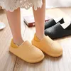 Winter Warm Women EVA Slippers Suede Plush House Slippers Indoor Outdoor Non-Slip Couples Shoes Memory Foam Zapatillas Mujer P0828