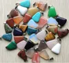 Natural Stone trapezoid Shape Charms pendants for DIY jewelry making Wholesale