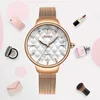 SUNKTA Watch Women Fashion Casual Dress Quartz Watches Lady Mesh Strap Waterproof Wristwatch Simple Girl Clock Relogio Feminino 210517