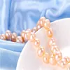 2021 Xuanpai 8-9 Naturlig Färskvatten Mode Smycken Pearl Necklace presenterar till mamma och flickvän