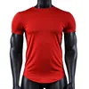 Running Graphic T Shirts Men Clothing Training Tee Fashion 2021 Sports White Summer Exercise Clothes Oversized Cool Red Men's T-Shirts