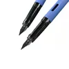 Fountain Pens 2022 Luxe kwaliteit 7902 Classic Plastic Pen Morandi Groen Blauw Gray Rood Rood Rood 0,5 mm F NIB Ink Student Gift 1PCS