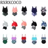 Rxrxcoco alta cintura biquíni push up swimwear mulheres swimsuit plus tamanho conjunto plissado tankini dois pedaço halter nadada desgaste 210722