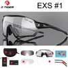 Sunglasses Cycling Glasses X-TIGER Cycling Photochromic UV400 Sports Racing Men's Bicycle Hiking Eyewear Glasses